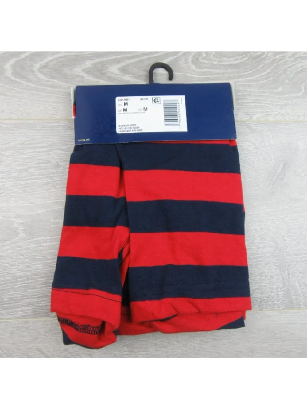 Polo Ralph Lauren Boxer Briefs Men's Size Medium Red Navy Striped NEW LBKBB1